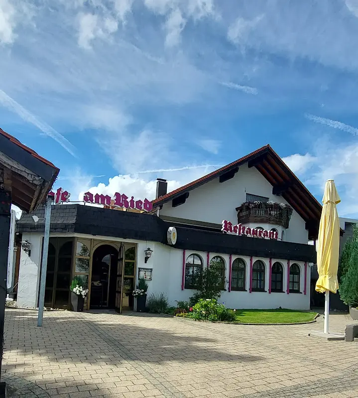 Cafe am Ried restaurant in Westerheim