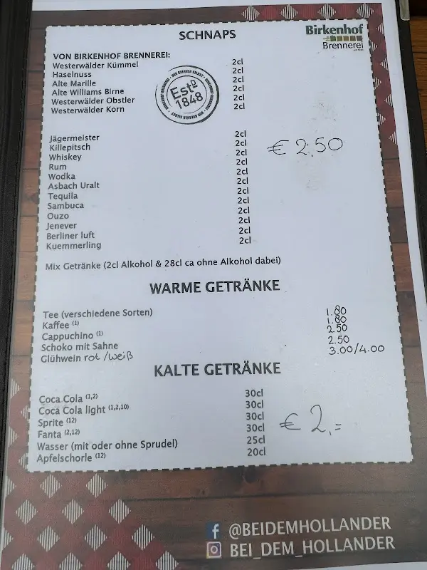 Menu_Essen und drinken bei dem Holländer_Wiesensee_image_2