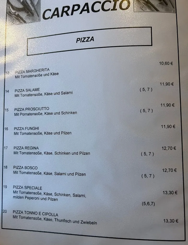 Menu_Carpaccio Balingen_Balingen_immagine_4