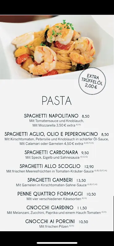 Menü_Ristorante Pizzeria 