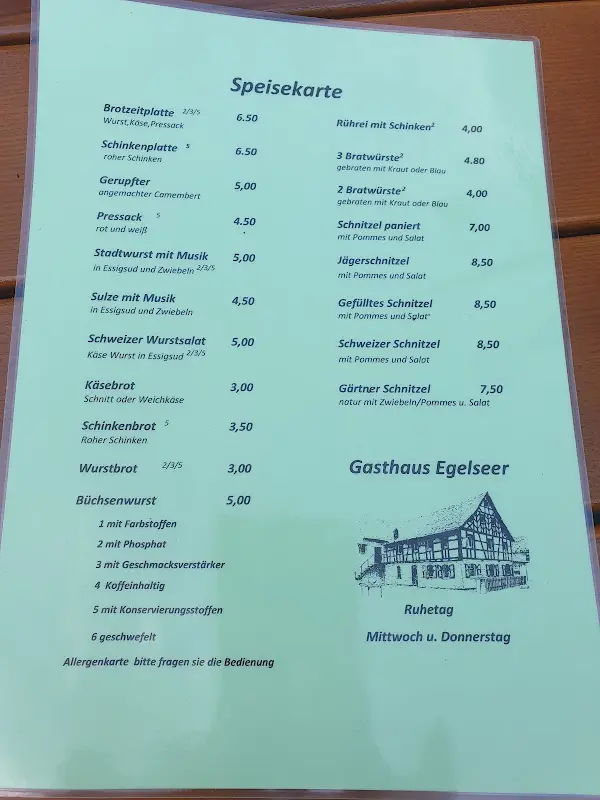 Menu_Gasthaus Egelseer_Wiesenthau_immagine_1