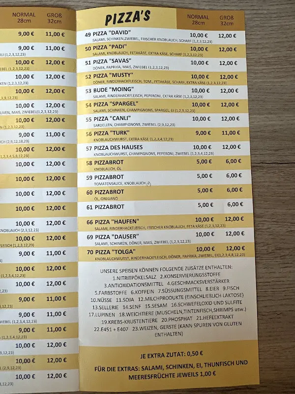 Menu_Nero Kebap & Pizzahaus_Wilburgstetten_immagine_1