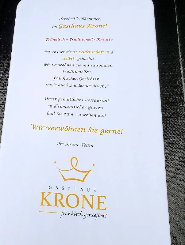 Menu_Gasthaus Krone_Wiesentheid_image_1