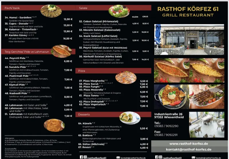 Menu_Körfez61 Grill Restaurant_Wiesentheid_image_1