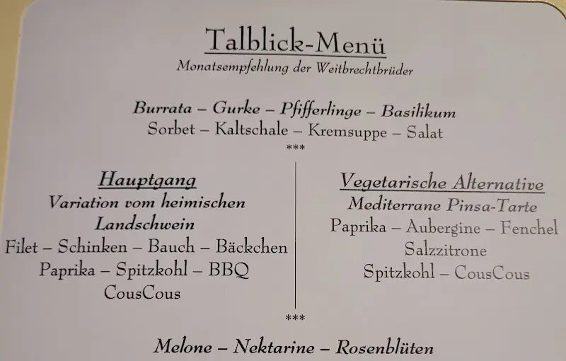 Menu_Hotel Restaurant Talblick_Wildberg_image_1