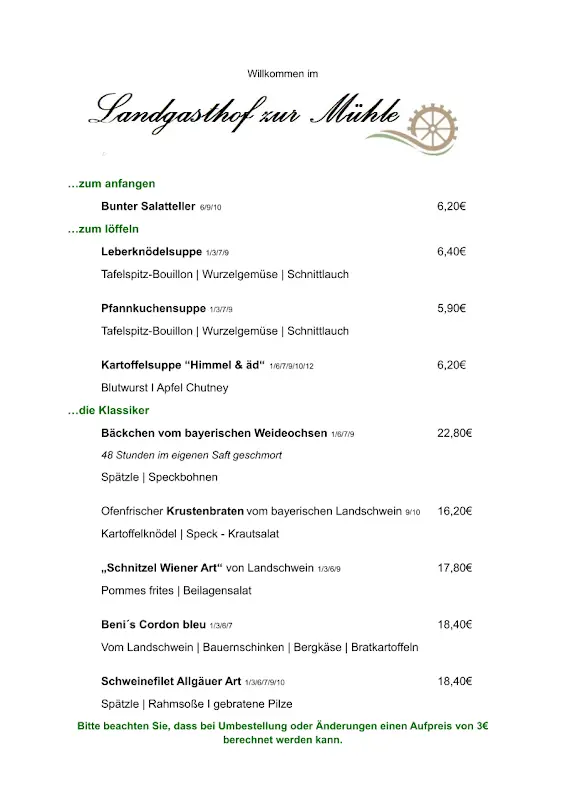 Menu_Landgasthof zur Mühle_Wildsteig_image_2