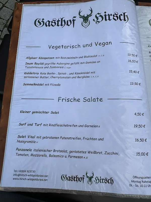 Menu_Landgasthof Hirsch_Wildpoldsried_immagine_2