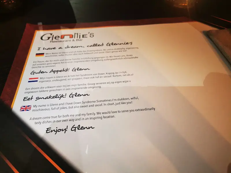 Menu_Glennie's Restaurant & Bar Westendorf_Austria_immagine_1