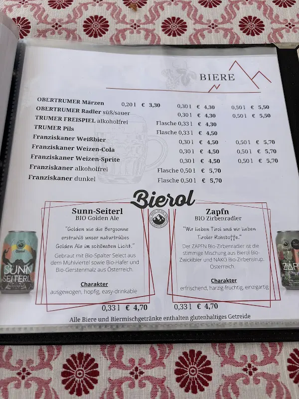Menu_Hotel Brechhornhaus_Austria_immagine_3