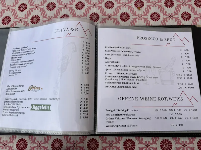 Menu_Hotel Brechhornhaus_Austria_immagine_4