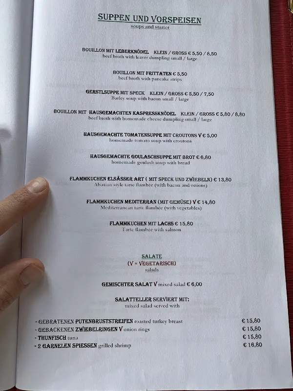 Menu_Gasthaus Aunerhof_Austria_immagine_1