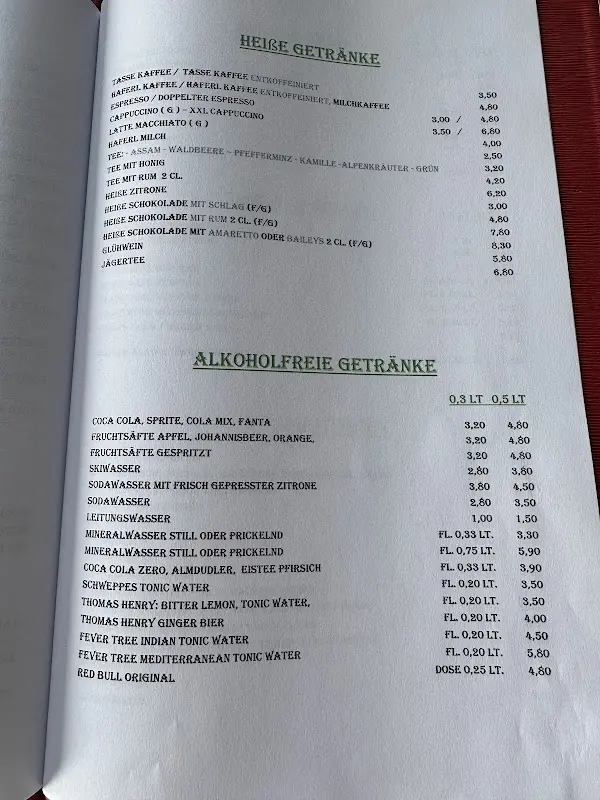 Menu_Gasthaus Aunerhof_Austria_immagine_2