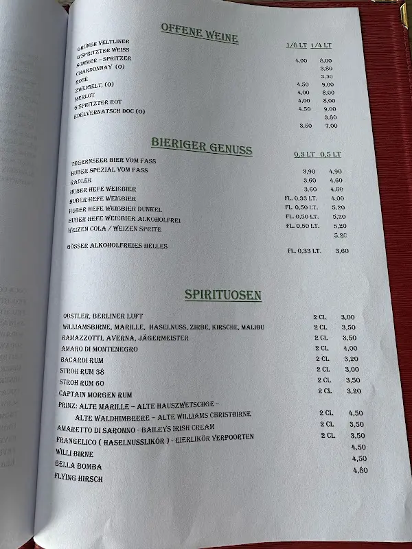 Menu_Gasthaus Aunerhof_Austria_immagine_3