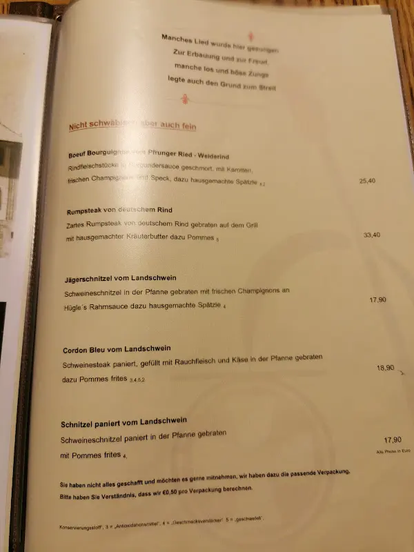 Menu_Gasthof Zum Goldenen Kreuz_Wilhelmsdorf_image_1