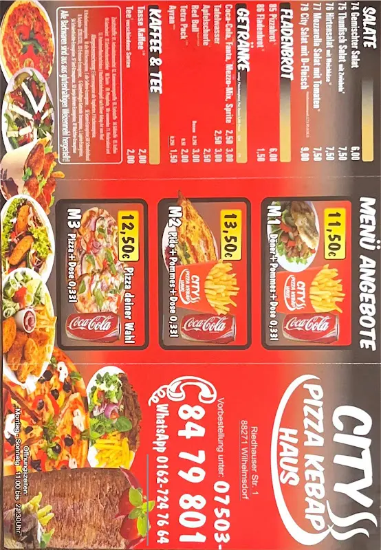 Menü_City Pizza und Kebab Haus_Wilhelmsdorf_Bild_2