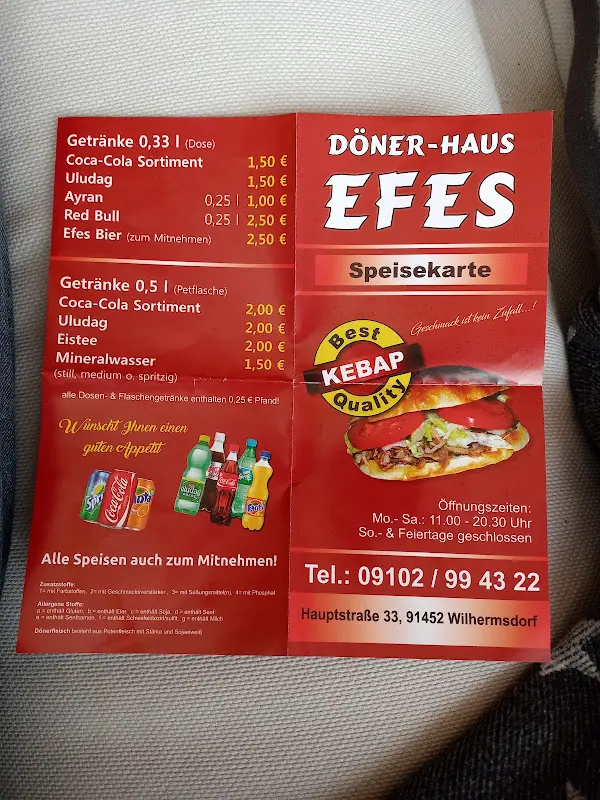 Kevin_Dönerhaus EFES_Wilhermsdorf_review
