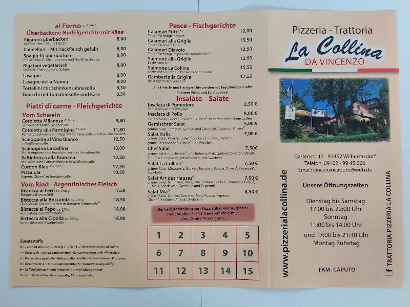 Menu_Pizzeria trattoria La Collina da pietro e Ivana_Wilhermsdorf_image_1