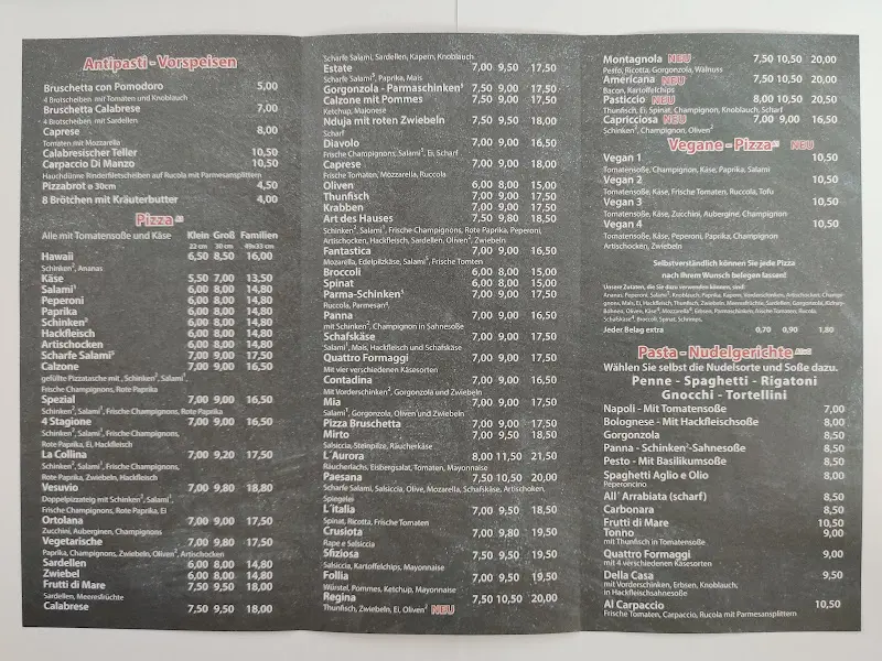 Menu_Pizzeria trattoria La Collina da pietro e Ivana_Wilhermsdorf_image_4