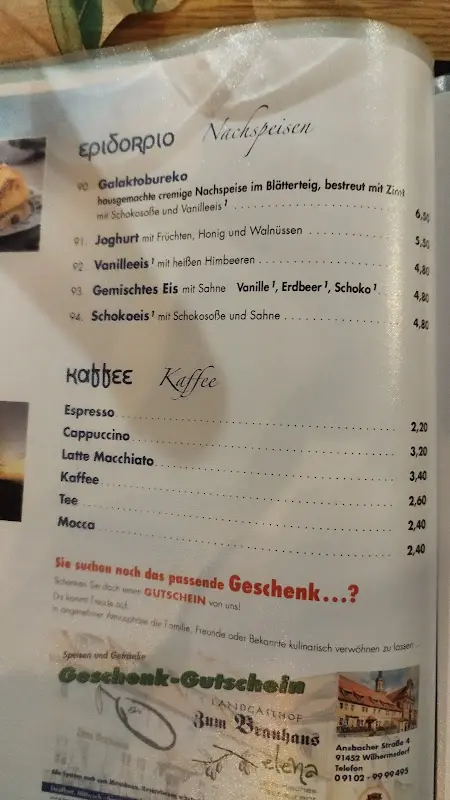 Menu_Restaurant bei Elena_Wilhermsdorf_immagine_3