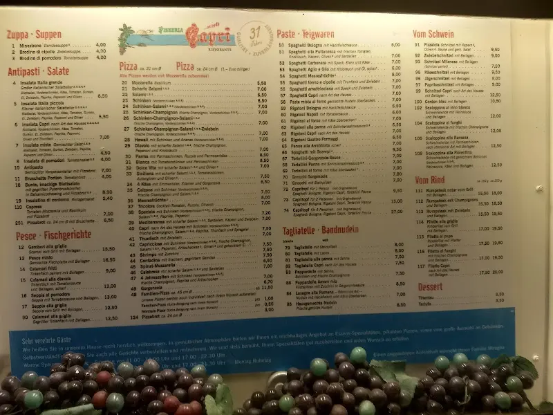 Menu_Pizzeria Capri_Wilhermsdorf_image_1