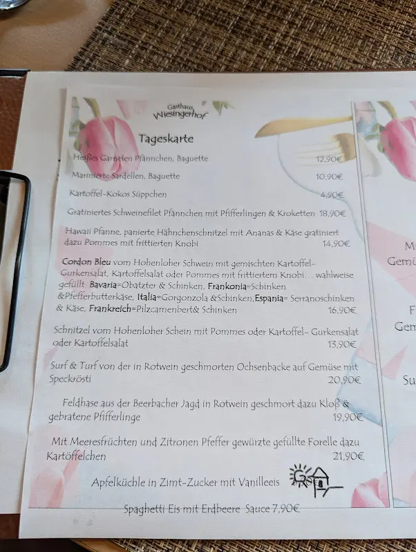 Menu_Gasthaus Wiesingerhof_Windsbach_image_1