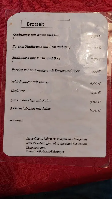 Menu_Gasthaus Seitzinger_Windsbach_immagine_3
