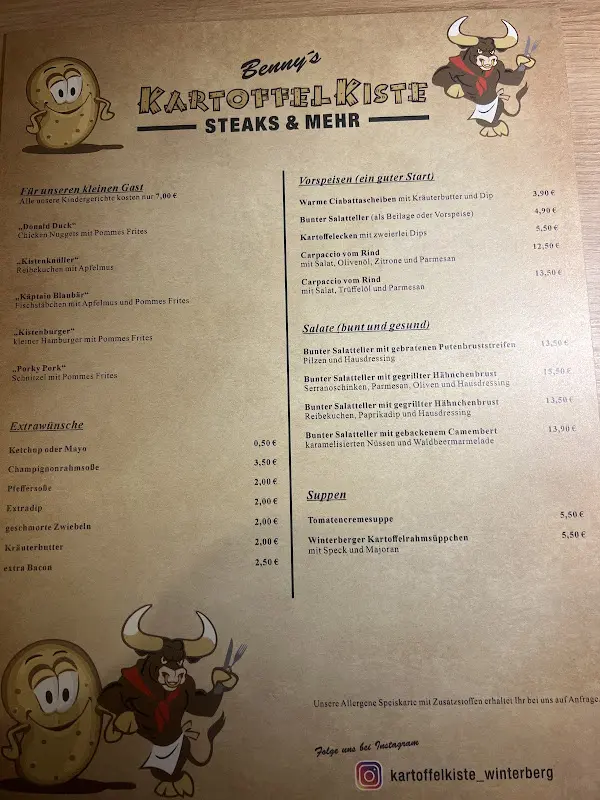 Menu_Benny's Kartoffelkiste_Winterberg_image_1