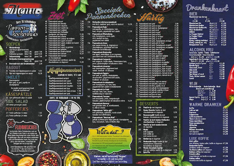 Menu_Pannenkoekenhuis Der Brabander_Winterberg_image_1
