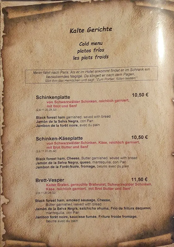 Menu_Wirtshaus Alt-Tryberg_Schwarzwald_image_3