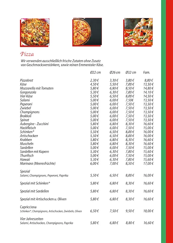 Menu_Il Corso Pizzeria Ristaurante_Windsbach_immagine_4