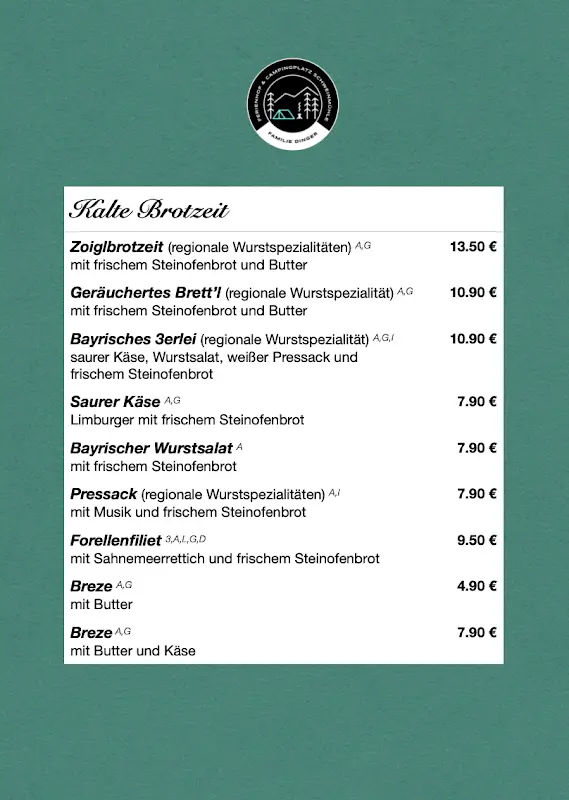 Menu_Gaststätte & Biergarten Schweinmühle_Windischeschenbach_image_2
