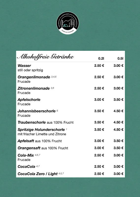 Menu_Gaststätte & Biergarten Schweinmühle_Windischeschenbach_image_4