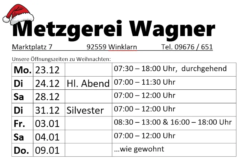 Metzgerei & Brotzeitstüberl Wagner_Winklarn_slider_image_2