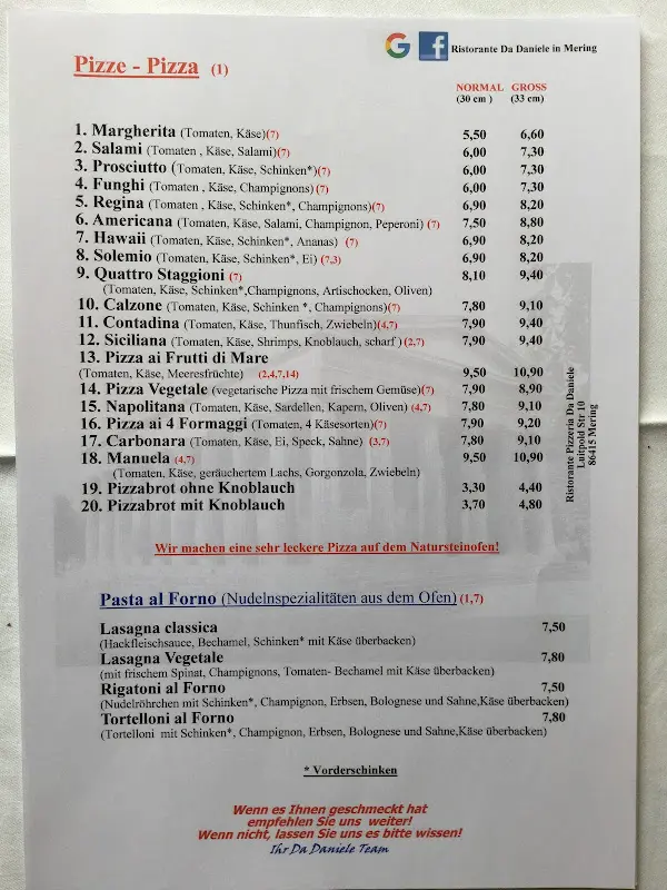 Menu_Restaurant Da Daniele_Mering_immagine_2