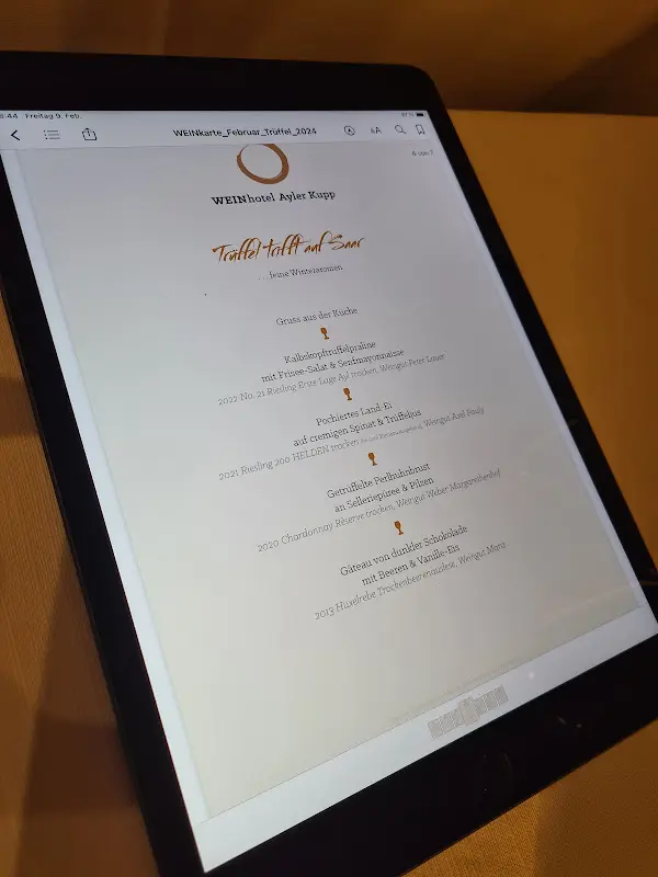 Menu_WEINhotel Ayler Kupp - Jörg Diekert_Ayl_image_1