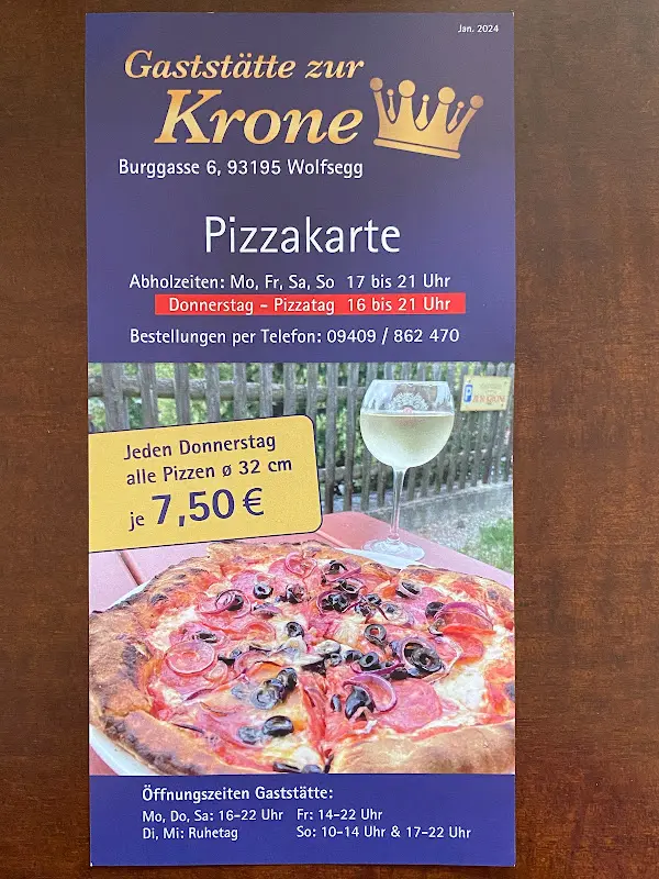 Gaststätte Zur Krone - Pizza zum Abholen_Wolfsegg_slider_image_3
