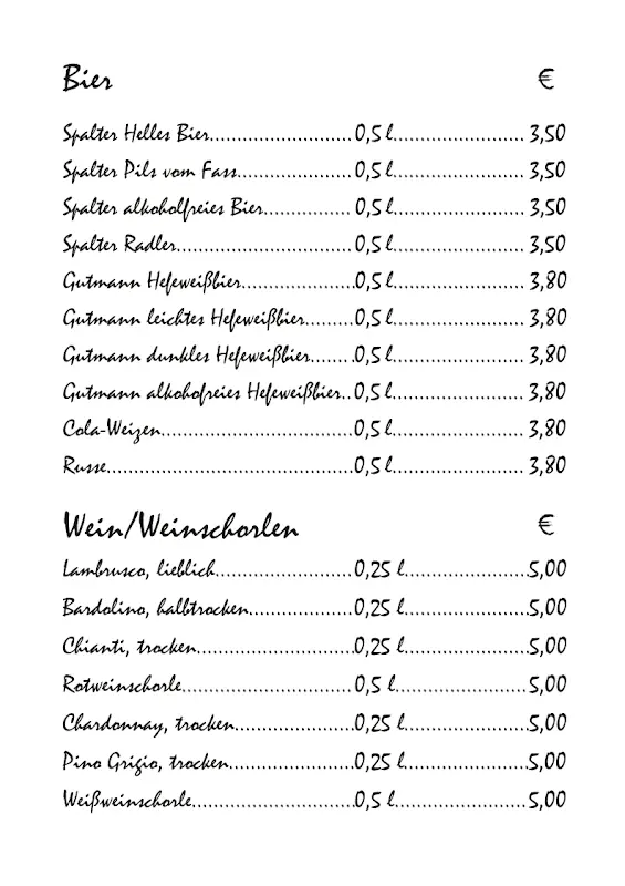 Menu_Ristorante Pizzeria Bella Italia_Wolframs-Eschenbach_immagine_2