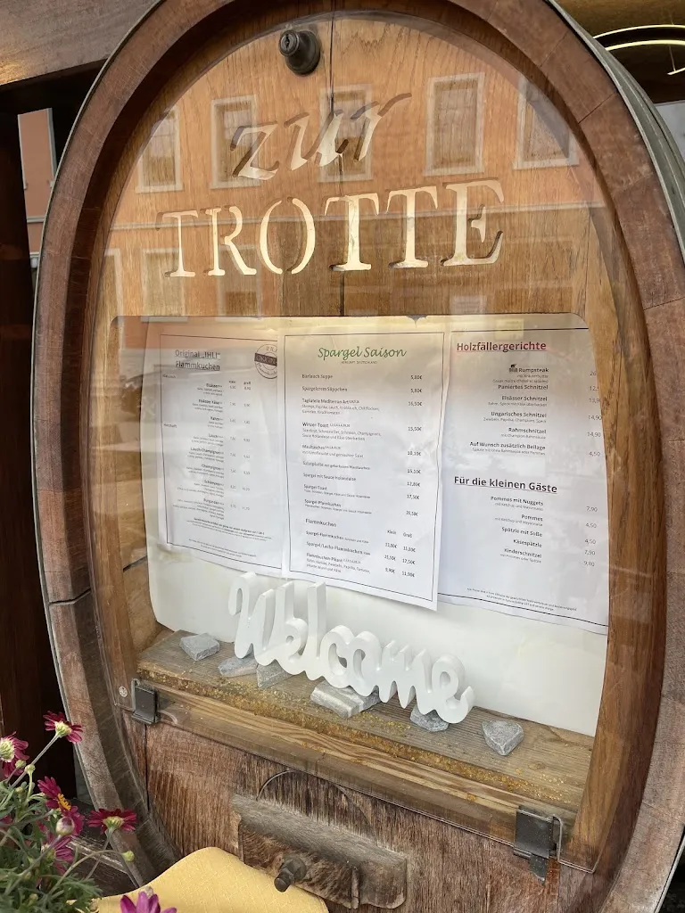 Menu_Weinstube zur Trotte_Achern_immagine_1
