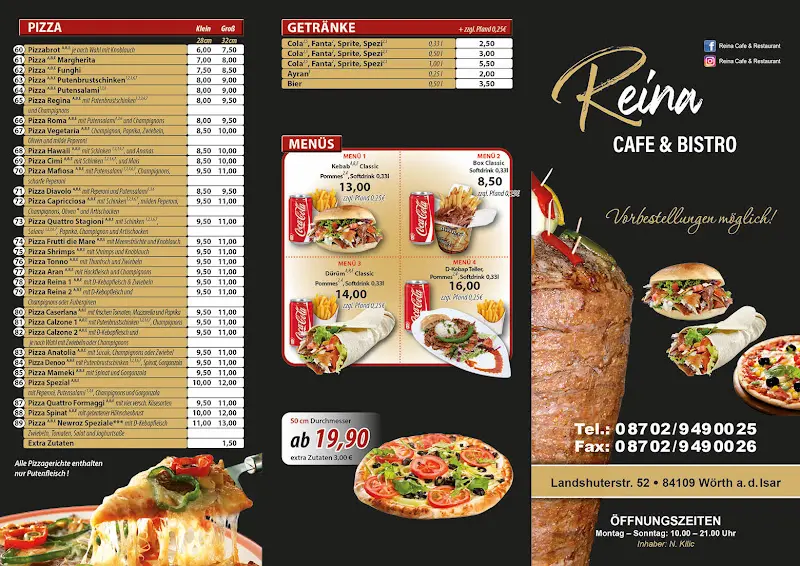 Menu_Reina Cafe & Restaurant_Isar_image_1