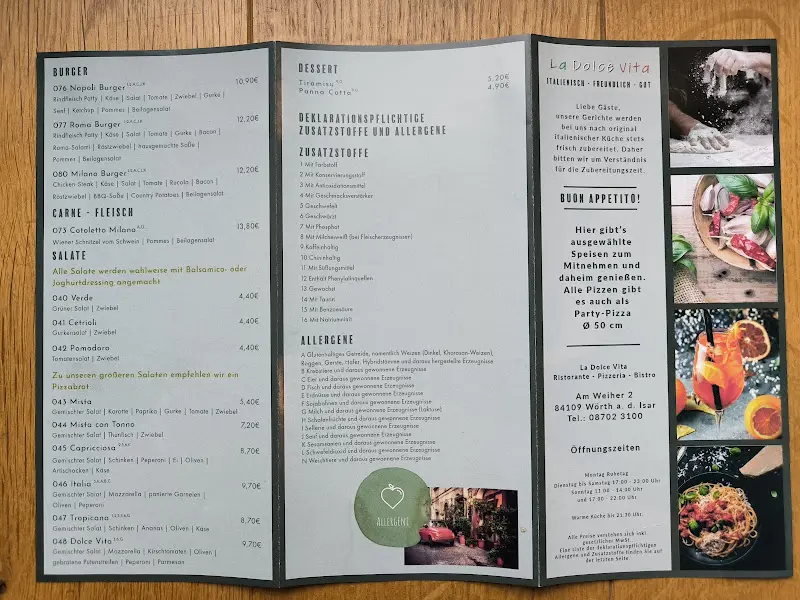 Menu_la Dolce Vita Wörth a.d.Isar_Isar_image_2