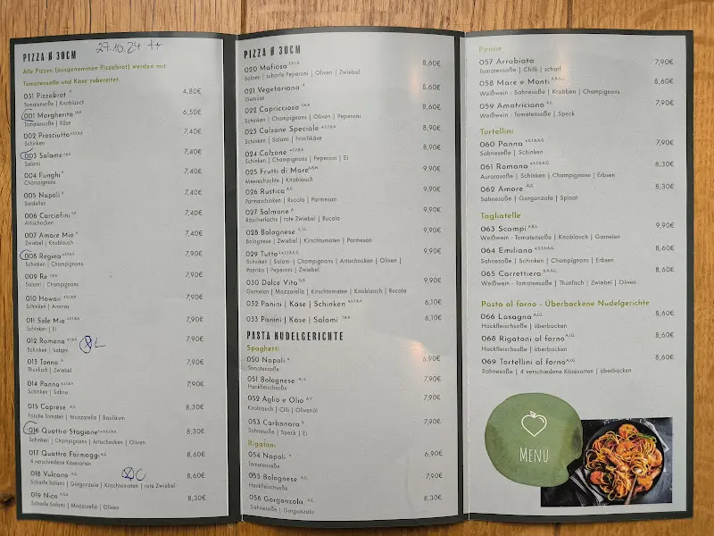 Menu_la Dolce Vita Wörth a.d.Isar_Isar_image_4