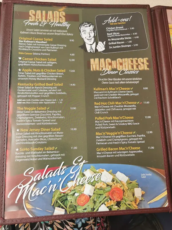 Menu_Kullman’s Grill & Diner Würzburg_Würzburg_immagine_4