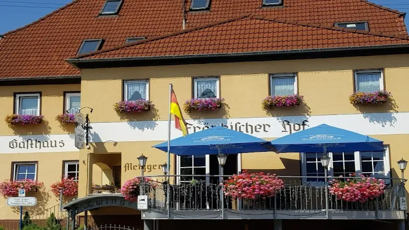Fränkischer Hof restaurant in Zeitlofs