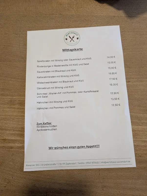 Menu_Wirtshaus Sassendorf_Zapfendorf_image_4