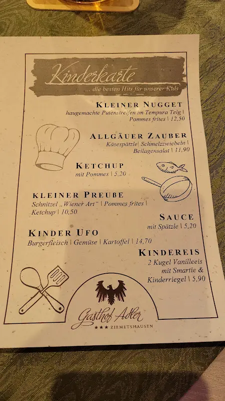 Menu_Gasthof Adler Hotel Restaurant Catering Biergarten_Ziemetshausen_image_2