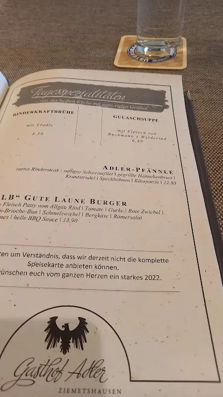 Menu_Gasthof Adler Hotel Restaurant Catering Biergarten_Ziemetshausen_image_3