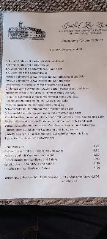 Menu_Zur Linde_Ziemetshausen_image_1