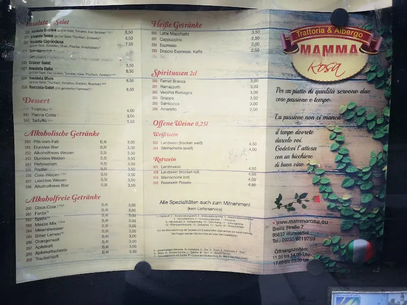 Menu_Trattoria Mamma Rosa_Wunsiedel_image_2