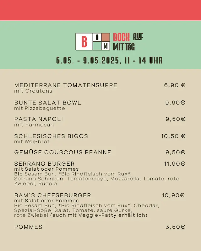 Menu_BAM - Bistro am Markt Wunsiedel gGmbH_Wunsiedel_image_1