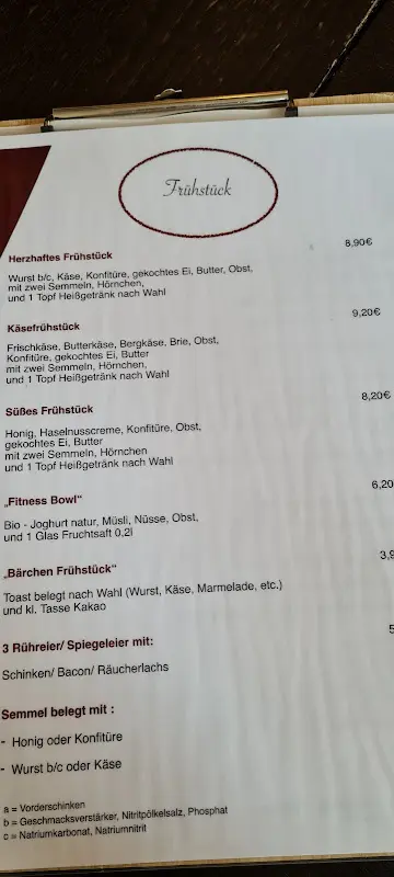 Menu_Café & Bar Hahn_Wunsiedel_immagine_1